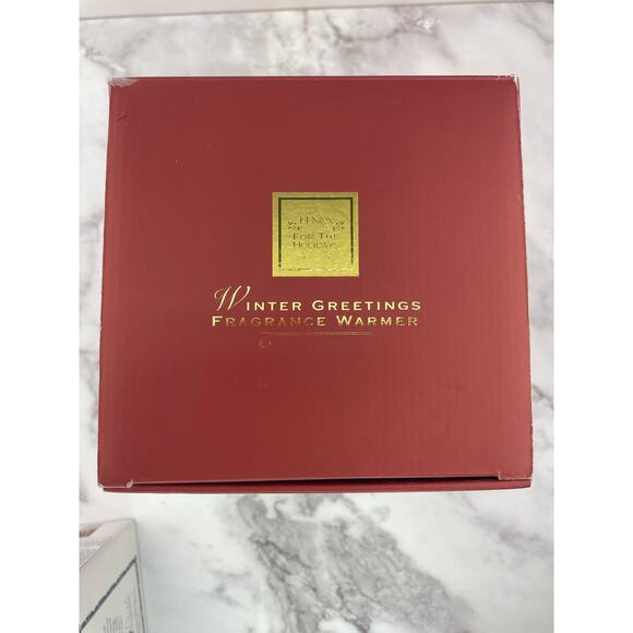 Lenox Winter Greetings Tea Light Wax Warmer, Porcelain Holiday Fragrance Warmer - Picture 11 of 11